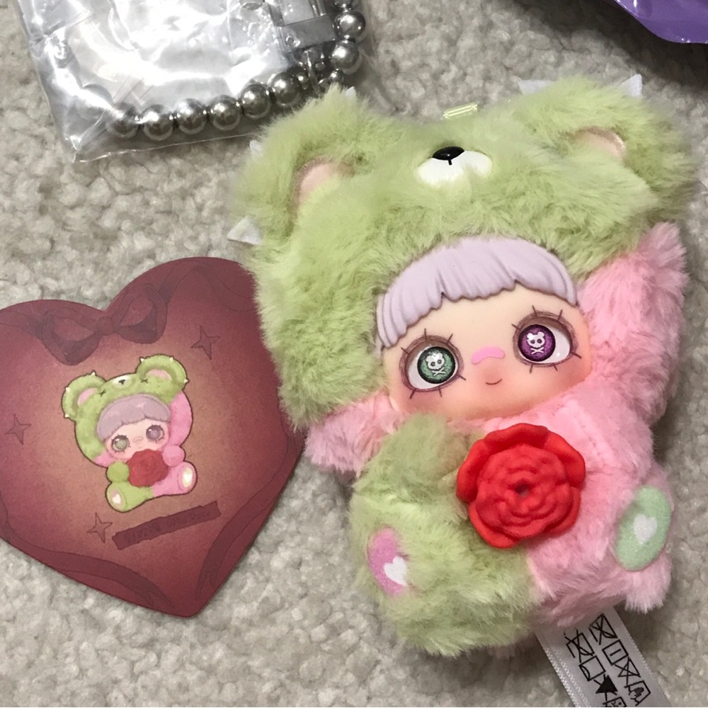 Maymei May I Love You Plush Pendant Blind Box Toy - Wild Rose
